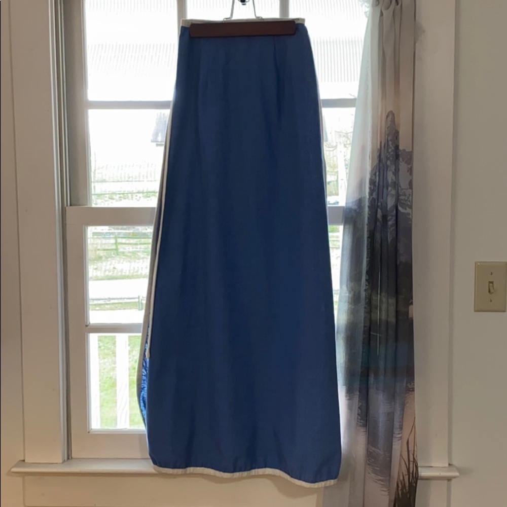 Vintage Wrap Maxi Skirt - Picture 4 of 4